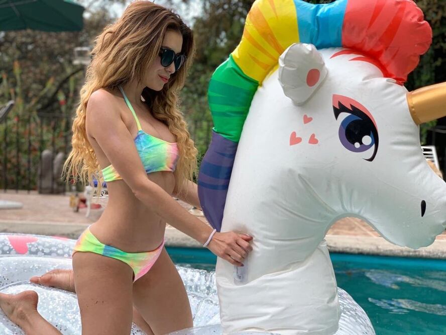 La conductora nos da cátedra de cómo llevar un bikini de manera exitosa. Foto: Instagram