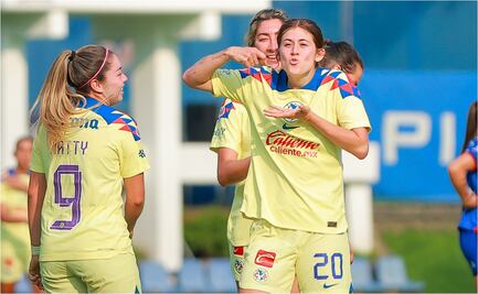 América humilla y golea a Cruz Azul en la Liga MX Femenil