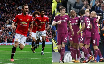 Manchester United y el City ganan en la Premier League 