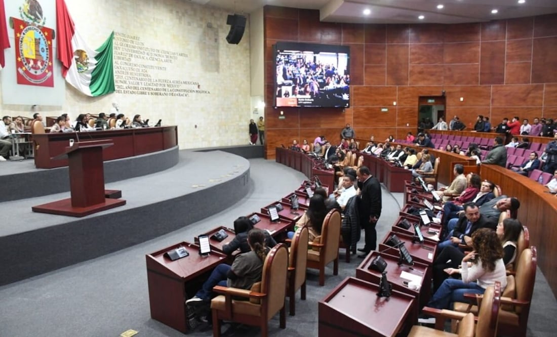 Aprobación a la Reforma al Poder Judicial. Foto: Congreso Oaxaca
