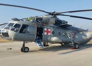 Gestionan aeronave para combatir incendios en Chiapas