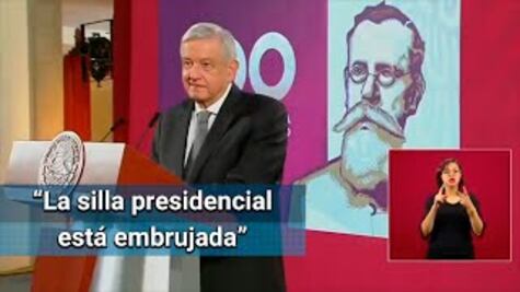 AMLO mandó limpiar la silla presidencial porque Zapata decía que “estaba embrujada”