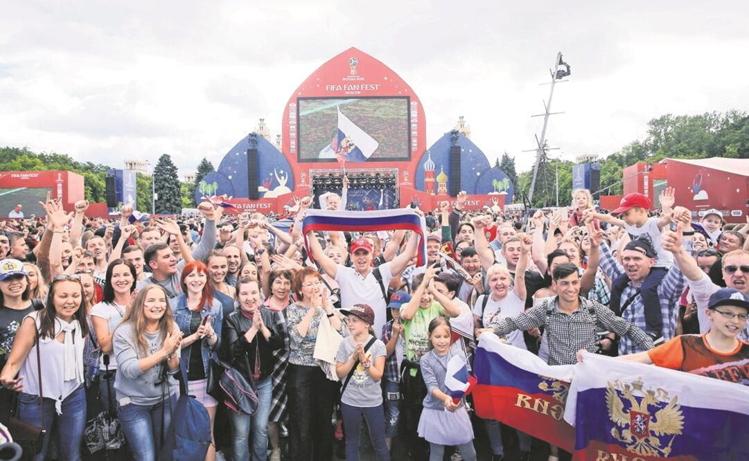 La organización estuvo a la altura de las expectativas y fue un total éxito. Foto: MAXIM ZMEYEV. AFP
