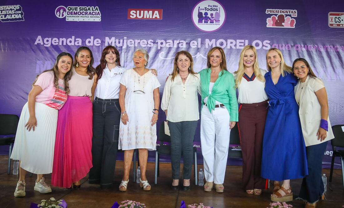 La senadora Olga Sánchez Cordero pidió a colectivos y mujeres feministas no permitir la llegada de la derecha en los comicios del dos de junio. Foto: especial
