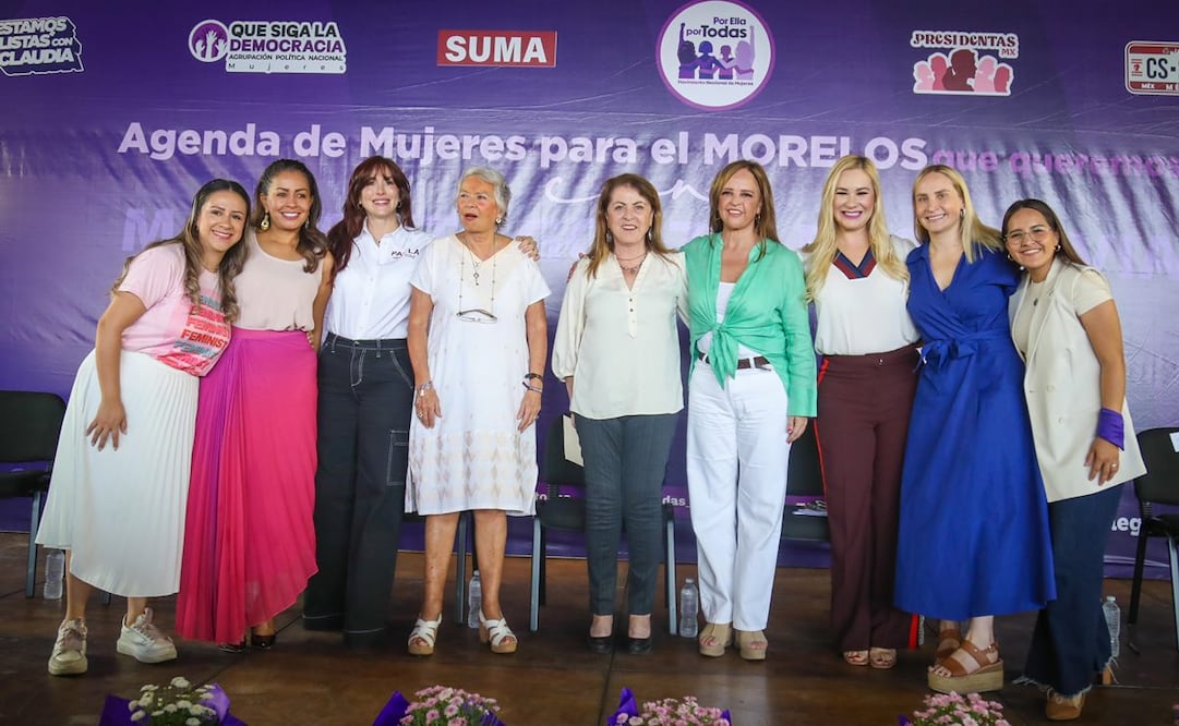 La senadora Olga Sánchez Cordero pidió a colectivos y mujeres feministas no permitir la llegada de la derecha en los comicios del dos de junio. Foto: especial
