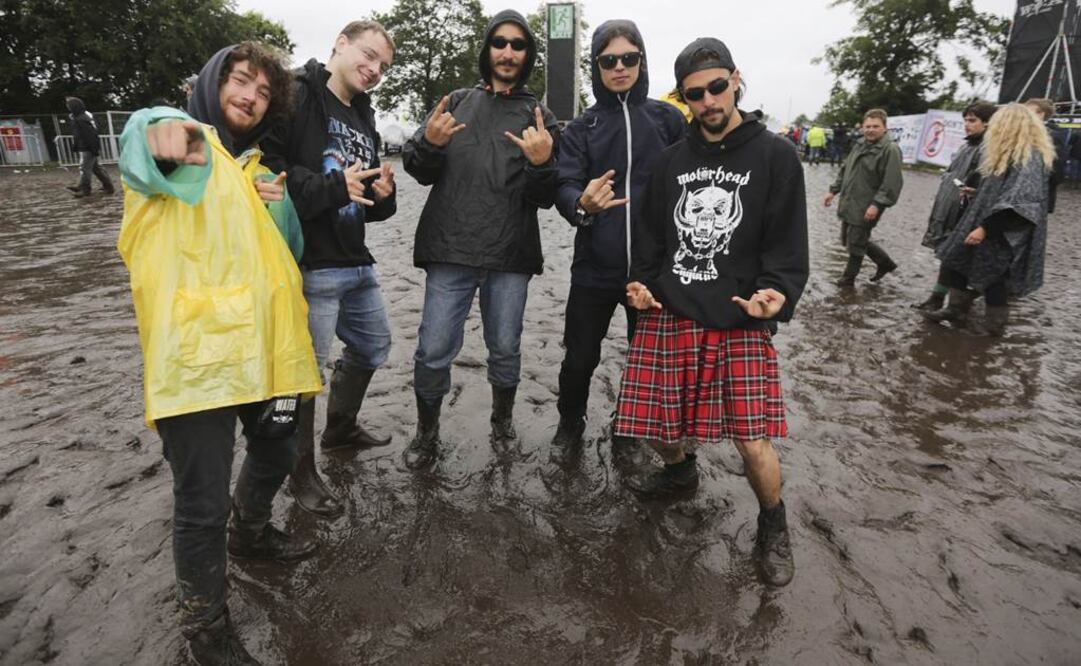 El WOA es un hito en Wacken, una remota localidad de menos de 2 mil personas, ya que por tres días sus calles se llenan con decenas de miles de jóvenes llegados de toda Europa para el festival. FOTO: Axel Heimken/EFE.