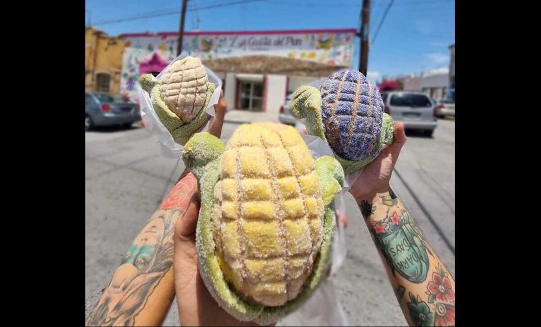 La innovadora concha es vendida en la panadería La Casita del Pan & Cafetería, en Saltillo Coahuila. Foto: tomada de Facebook La Casita Del Pan & Cafetería