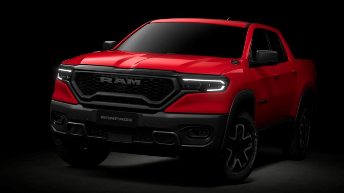 Así será el diseño de la nueva pick up compacta de Ram.