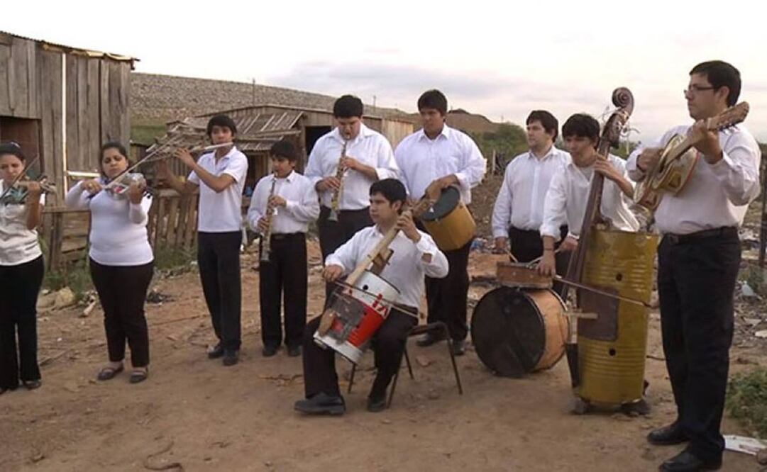 Los títulos, entre los que se encuentran "Landfill harmonic" (foto) y "Nahui Ollin", estarán disponibles por todo un año, para luego ir sumando otros. Foto: cortesía Cinema Planeta