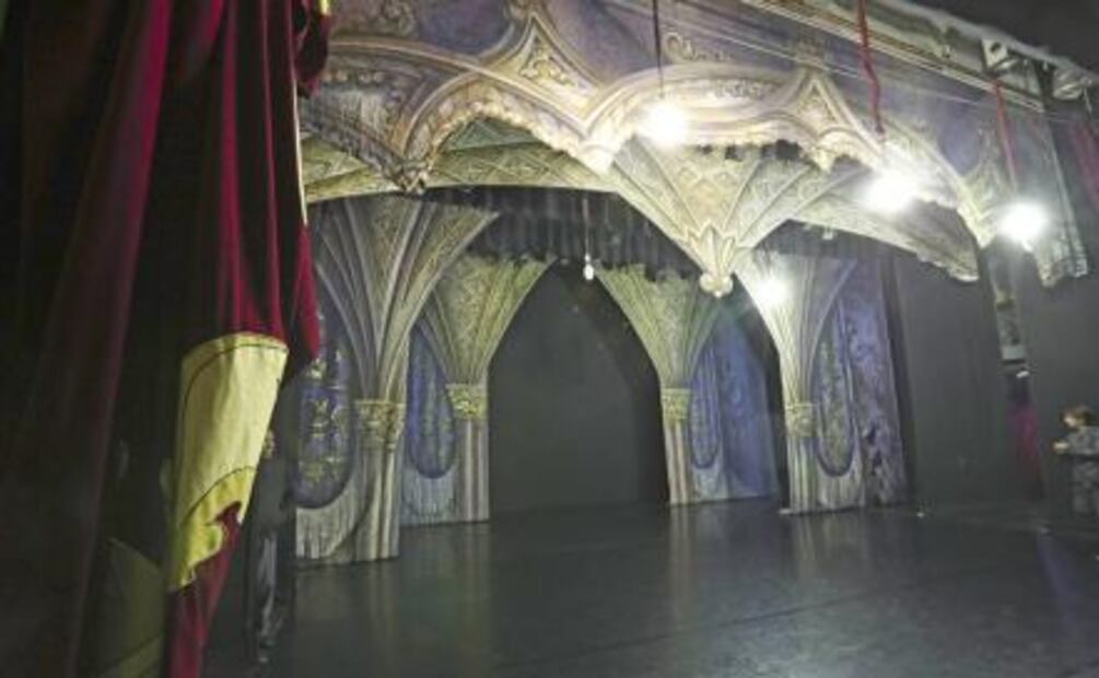 El fantasma que tiene su propio camerino en un teatro