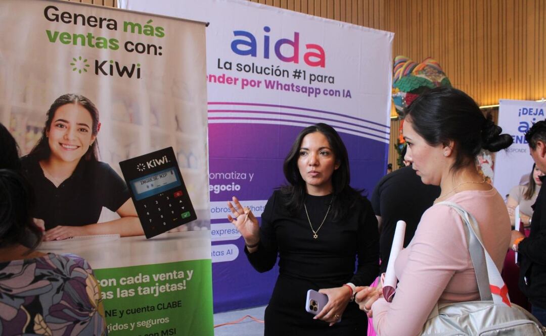 "Emprender y aprender; mujeres buscan impulsar sus negocios en el Neni Fest 2025". Foto: Darío López