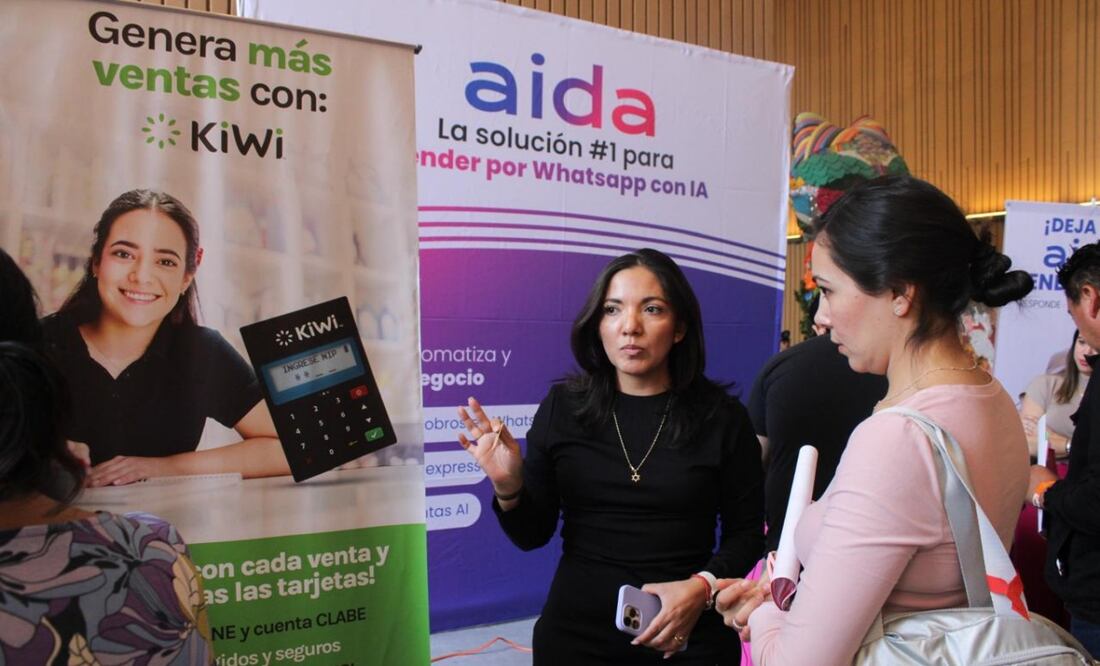 "Emprender y aprender; mujeres buscan impulsar sus negocios en el Neni Fest 2025". Foto: Darío López