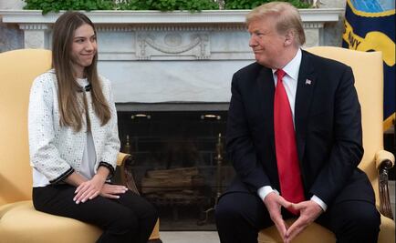 Trump recibe a esposa del líder opositor venezolano Juan Guaidó