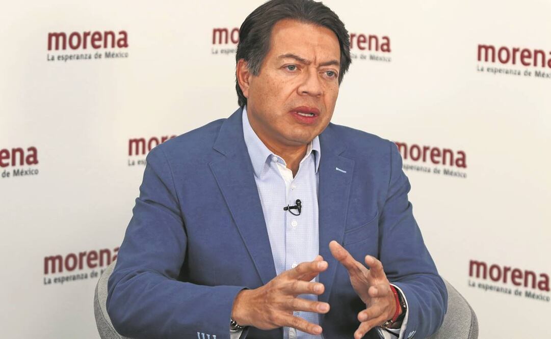 Dirigente nacional de Morena, Mario Delgado. Foto: Carlos Mejía/EL UNIVERSAL