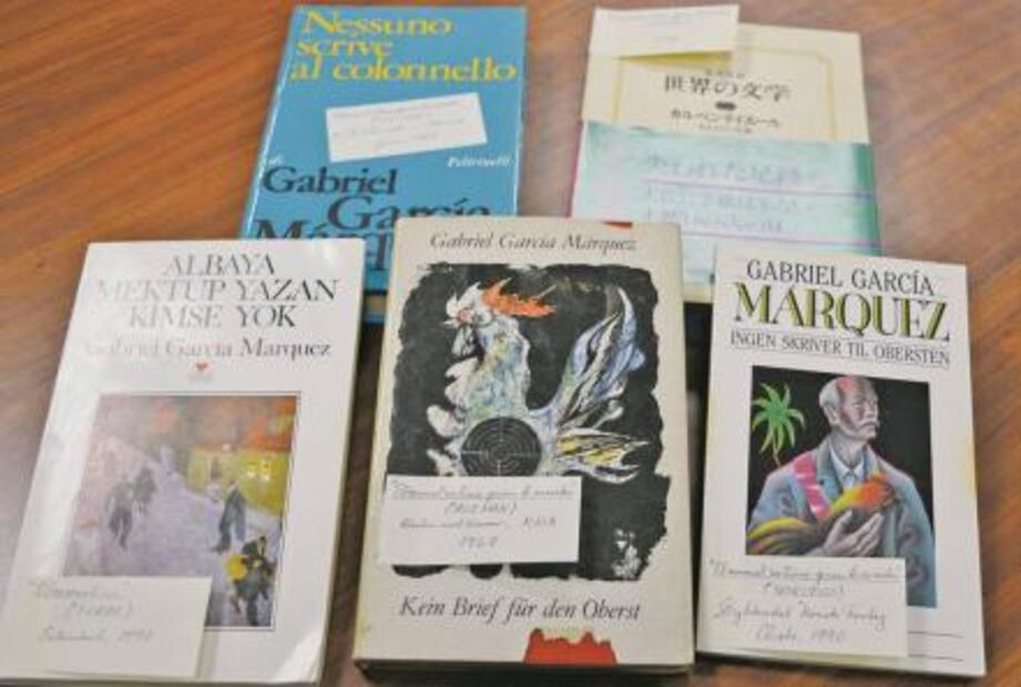 Familia de "Gabo" dona 3 mil libros de la colección del Nobel a Colombia