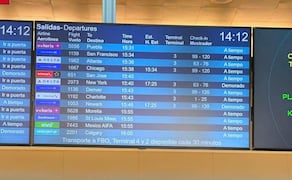 Cancelan vuelo comercial de Sheinbaum a Nueva York (18/07/2026). Foto: Especial