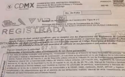 Xóchitl exhibe permisos falsos de obra en Escandón