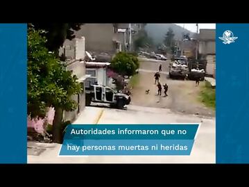 Se desata balacera en Santa Clara Ecatepec tras persecución de presuntos ladrones
