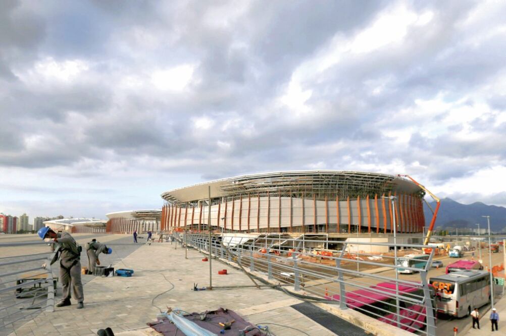 Esta semana se realizarán visitas a las sedes olímpicas; la Arena Carioca albergará la esgrima, taekwondo y judo (SERGIO MORAES. REUTERS)