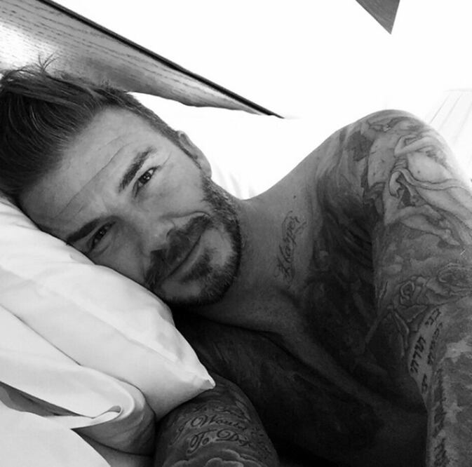  David Beckham fue uno de los abanderados de la cultura metrosexual que marcó el 2000. (Fotos: Instagram)