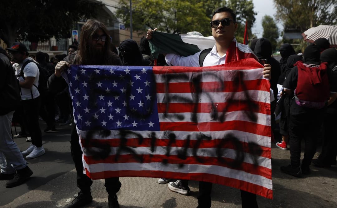 Marcha contra la gentrificación en la CDMX. Foto: Diego Israel / EL UNIVERSAL