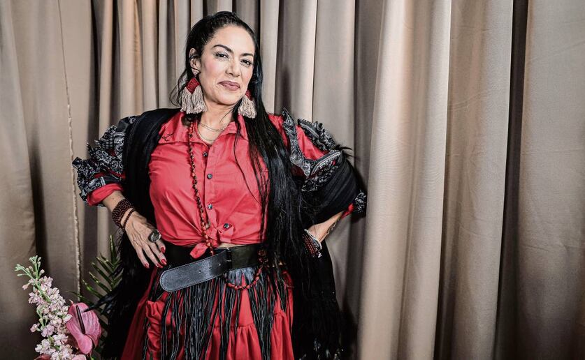 Entrevista a la cantante Lila Downs. Foto: Gabriel Pano / EL UNIVERSAL