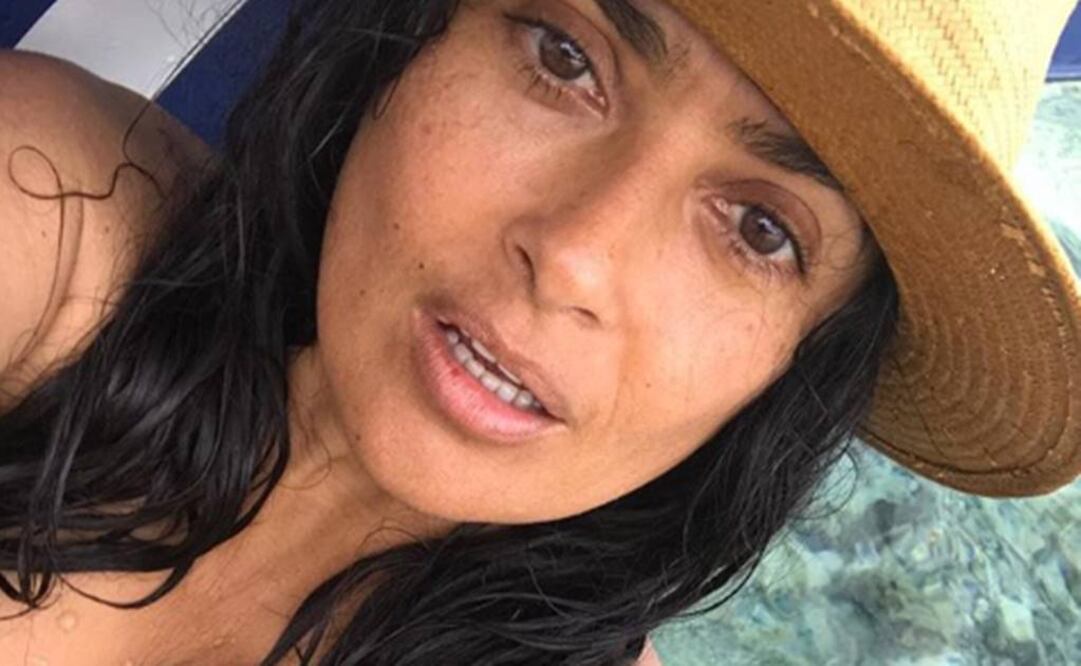 Salma se ha dejado ver sin maquillaje  FOTO: INSTAGRAM