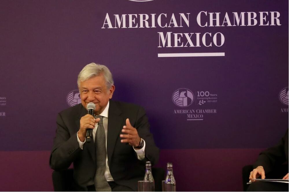 El candidato presidencial de la coalición Juntos Haremos Historia, Andrés Manuel López Obrador. Foto: Lucía Godínez