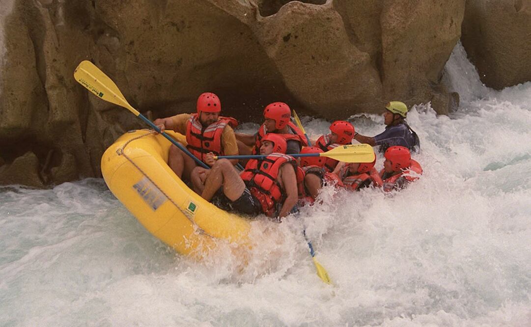 El tour de rafting en el Río Tampaón en la Huasteca Potosina fue elegido por el Traveler's Choice 2020./ Foto: Archivo El Universal.