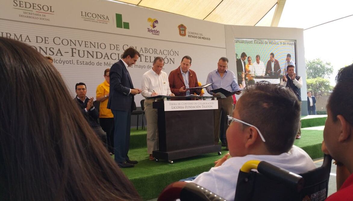 Imagen tomada del Twiter de Sedesol México