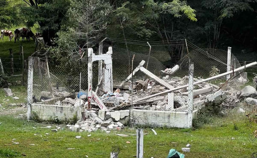 Explota polvorín dentro de una casa en Coscomatepec, Veracruz; hay una persona muerta.
Foto: Especial.