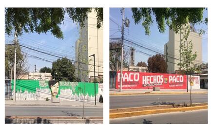 Repudian que candidato priista eliminara mural contra femincidios para poner su propaganda en NL 