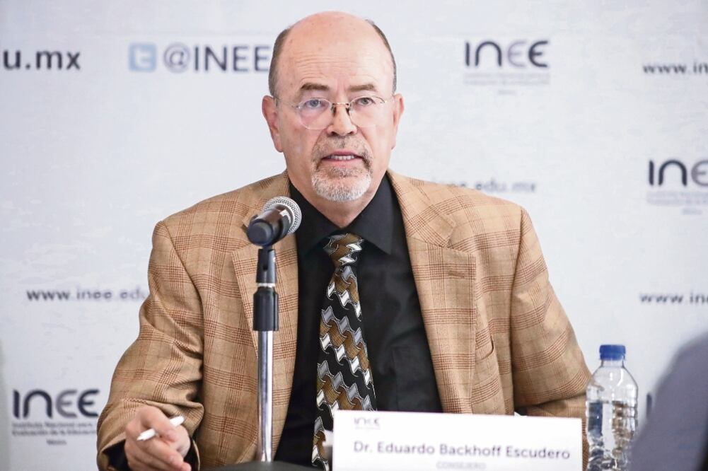 Eduardo Backhoff es licenciado en Sicología, doctor en Educación e investigador nivel III del Sistema Nacional de Investigadores (ARCHIVO EL UNIVERSAL)