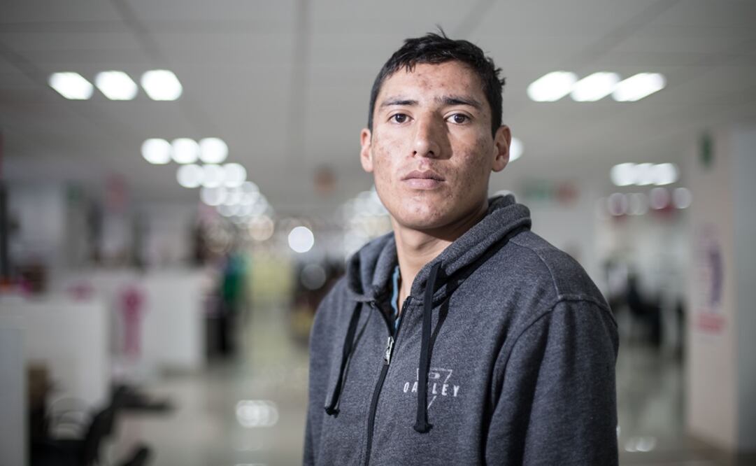 Eder Mancera recordó que aunque la paga sea mejor en EU, prefiere quedarse en casa a ser víctima de humillaciones. FOTO: Germán Espinosa