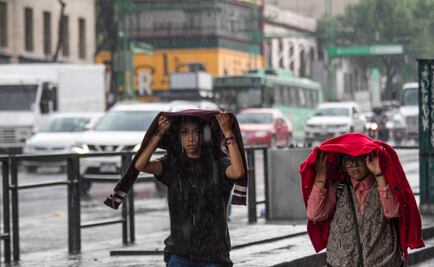 Reportan 18 encharcamientos tras fuerte lluvia en CDMX