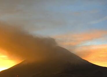 Popocatépetl: Así fue la actividad del volcán al amanecer de hoy 4 de diciembre