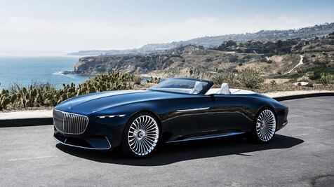 Vision Mercedes-Maybach 6 ahora es descapotable