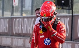 VIDEO: Charles Leclerc sufre terrorífico choque en el Gran Premio de Italia