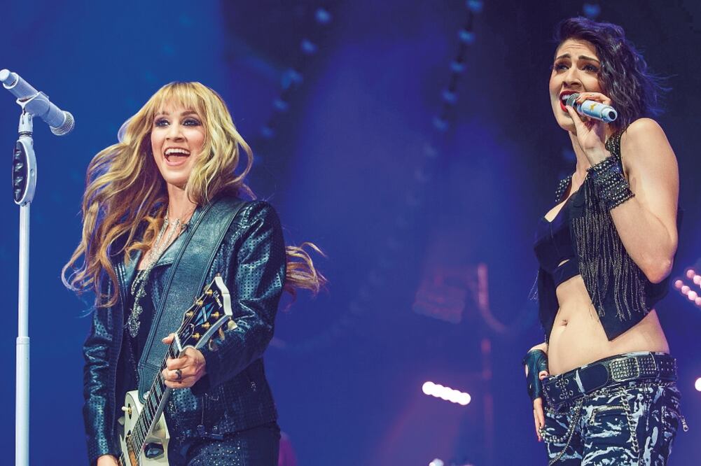 Las cantantes deleitaron con canciones de sus inicios (OCESA)