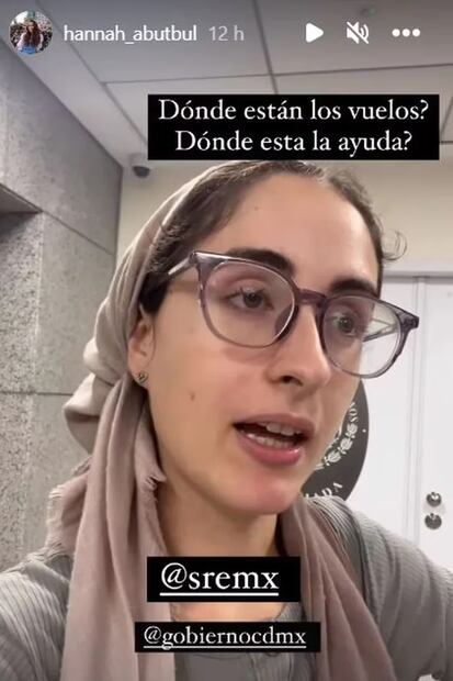 Ximena Orozco acudió a la Embajada de México en Israel y "estaba cerrada". Foto: Instagram