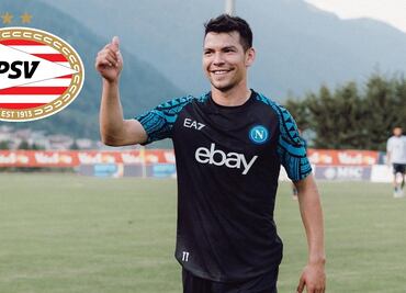 PSV querría de regreso a Chucky Lozano; ofrecería atractiva cantidad para que el Napoli rescinda su contrato