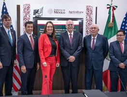 México y EU revisan avances contra gusano barrenador; acuerdan acciones para reanudar exportación de ganado