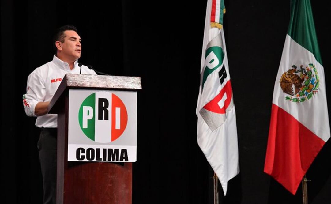 Alejandro Moreno, presidente nacional del PRI / Tomada de Twitter @alitomorenoc 
