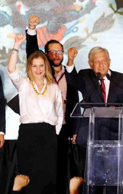 El look que llevó Beatriz Gutiérrez Müller luego de declarar a AMLO presidente virtual de México