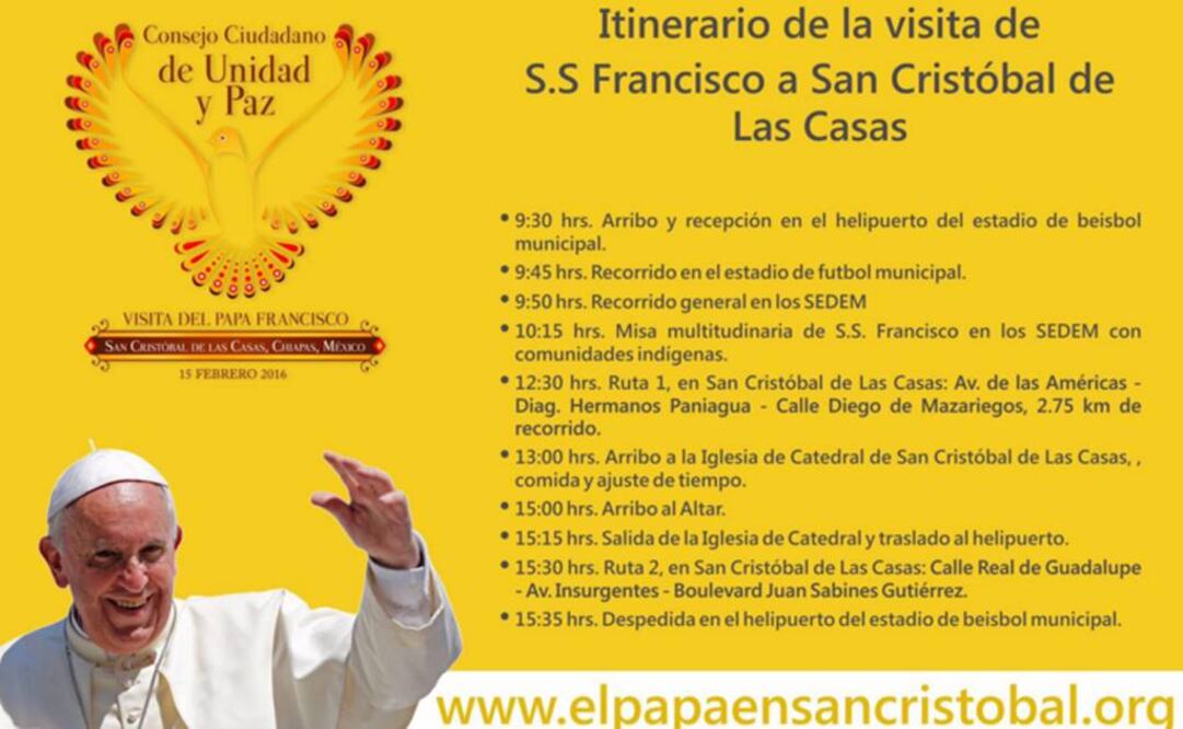 Foto: http://elpapaensancristobal.org/