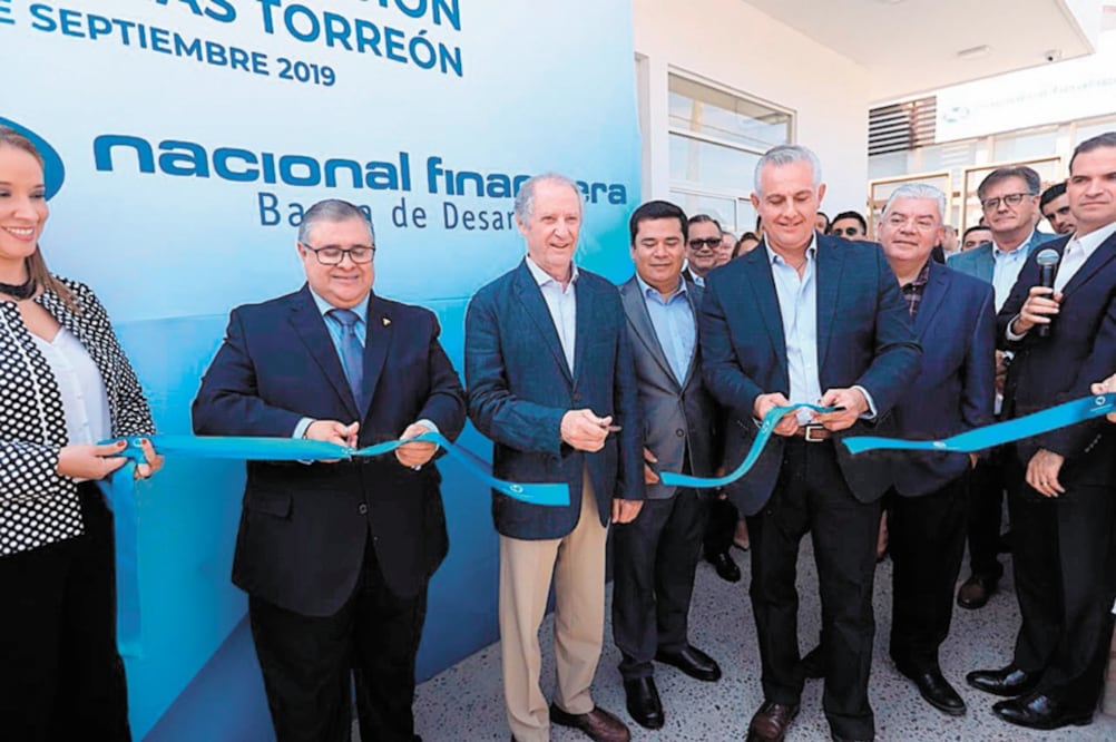 Al inaugurar las oficinas en Torreón, Nafin reconoció que es un proyecto complejo y se desarrollará paulatinamente. Foto/ESPECIAL