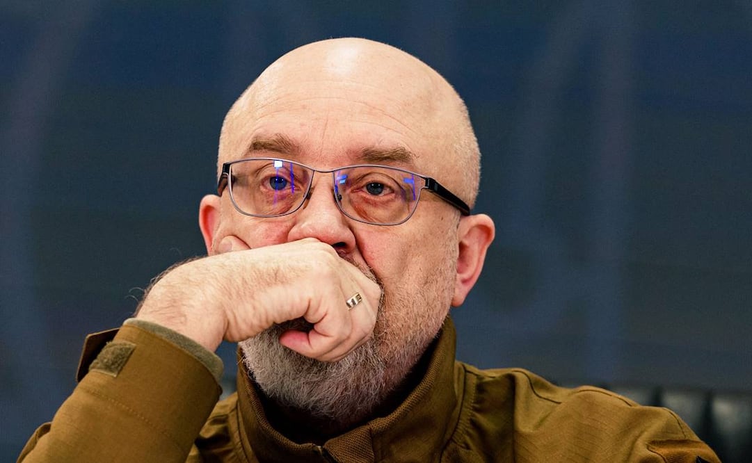 Oleksii Reznikov, ministro de Defensa ucraniano. Foto: AFP