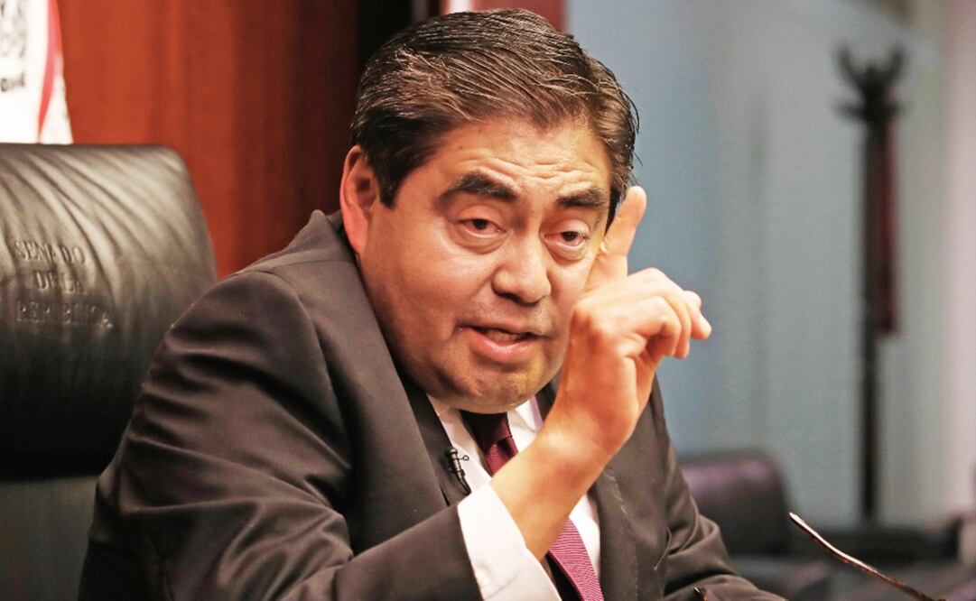 Barbosa was denounced irregularities throughout the Puebla election process - Photo: Valente Rosas/EL UNIVERSAL