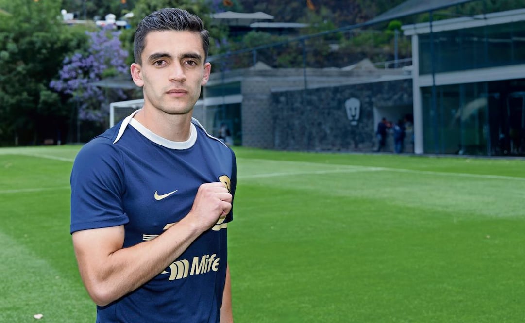 El canterano, feliz de que ya están en
la Liguilla. Foto: Fernanda Rojas / EL UNIVERSAL