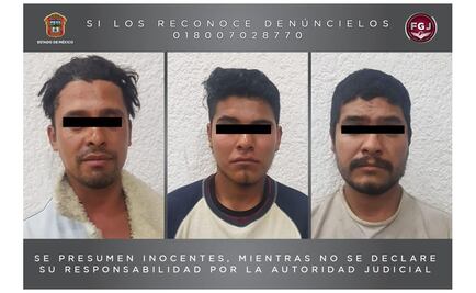 Detienen a 3 hombres acusados de matar a su padre en Valle de Bravo